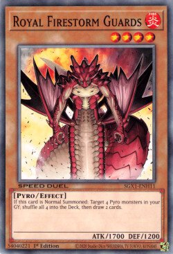 Royal Firestorm Guards [SGX1-ENH11] Common | Exor Games Truro