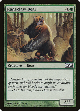 Runeclaw Bear [Magic 2011] | Exor Games Truro