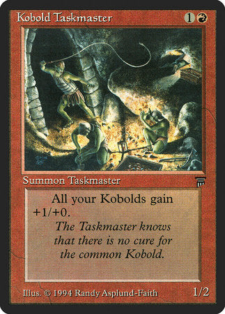 Kobold Taskmaster [Legends] | Exor Games Truro