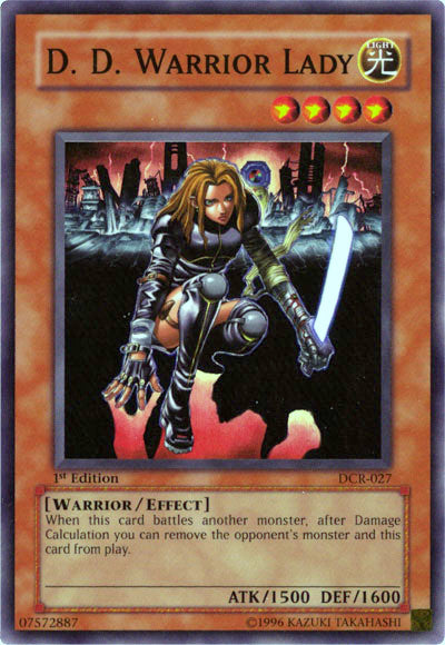 D.D. Warrior Lady [DCR-027] Super Rare | Exor Games Truro