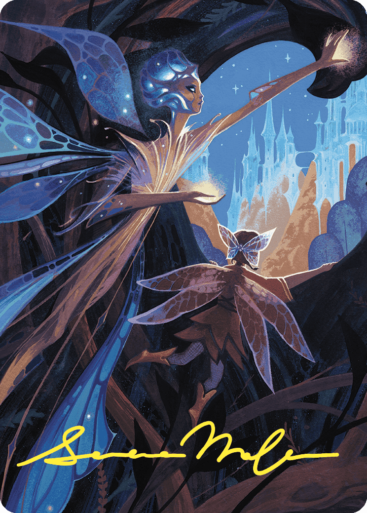 Kindred Discovery Art Card (Gold-Stamped Signature) [Wilds of Eldraine Art Series] | Exor Games Truro