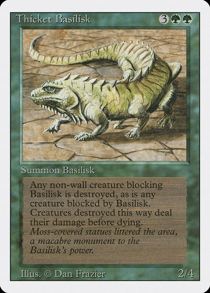 Thicket Basilisk [Revised Edition] | Exor Games Truro