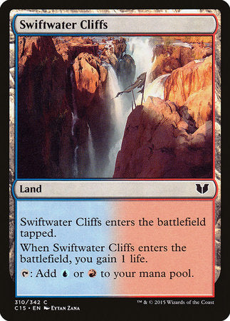 Swiftwater Cliffs [Commander 2015] | Exor Games Truro