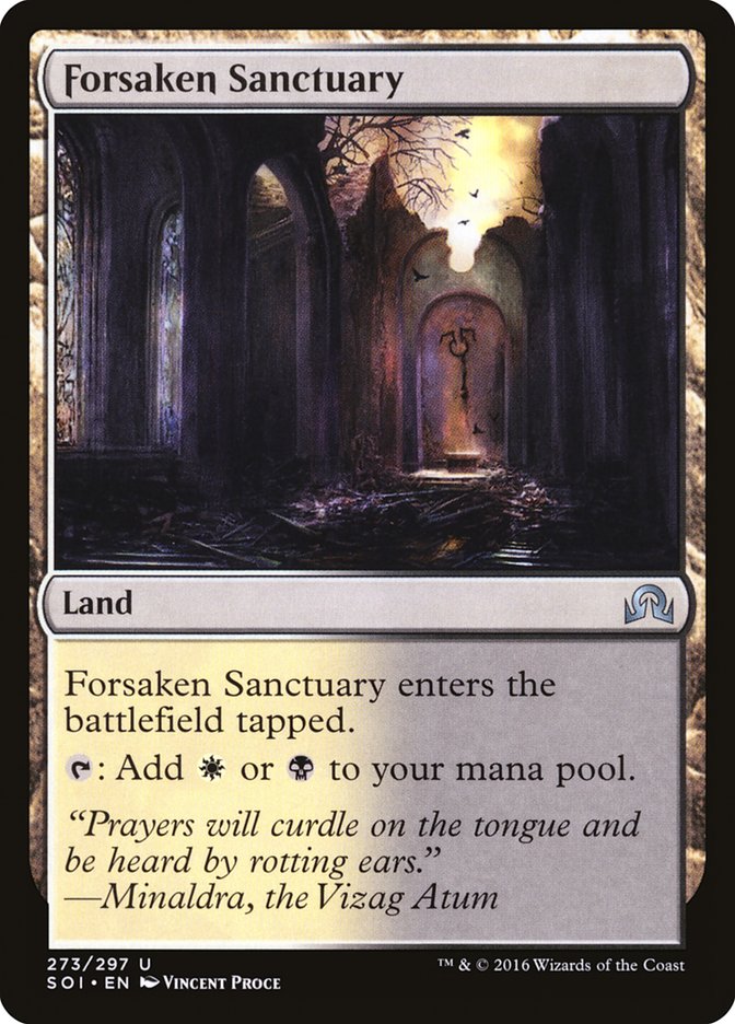 Forsaken Sanctuary [Shadows over Innistrad] | Exor Games Truro