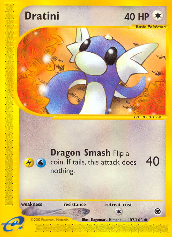 Dratini (107/165) [Expedition: Base Set] | Exor Games Truro