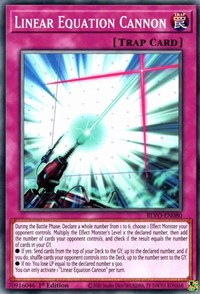 Linear Equation Cannon [BLVO-EN080] Common | Exor Games Truro