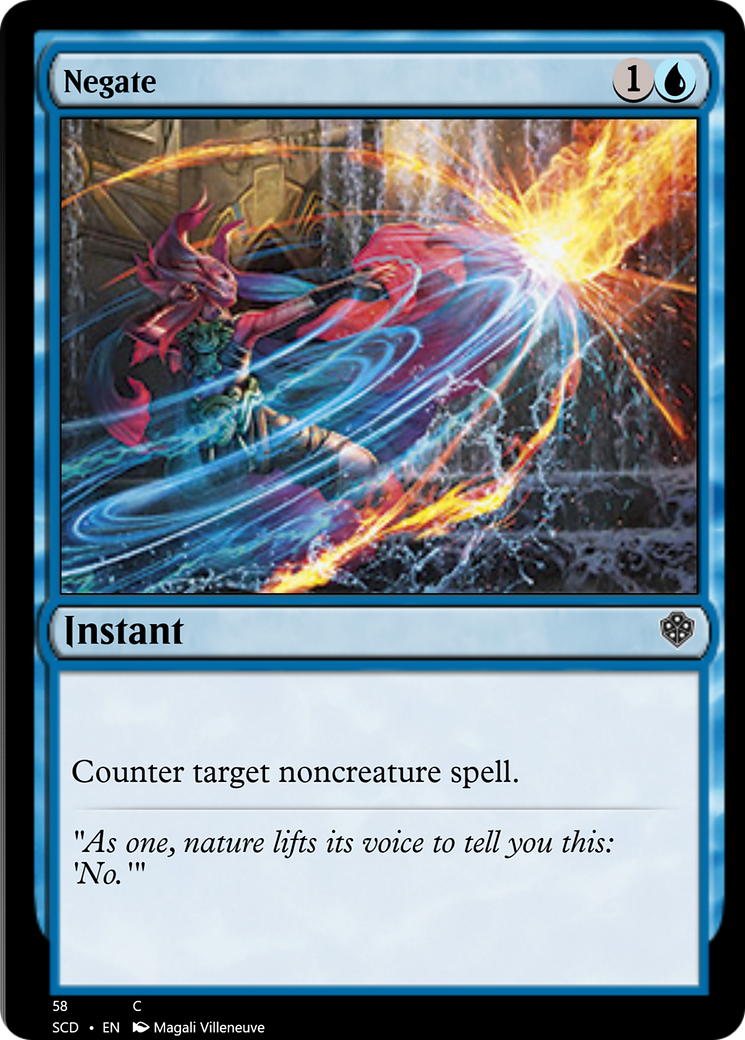 Negate [Starter Commander Decks] | Exor Games Truro