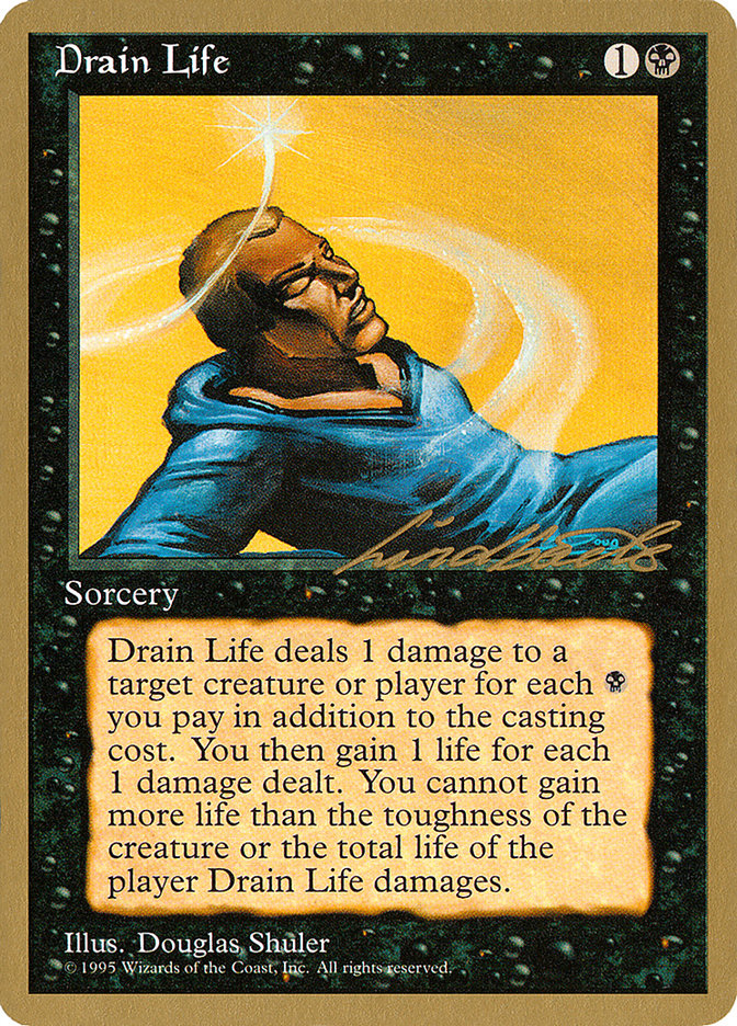 Drain Life (Leon Lindback) [Pro Tour Collector Set] | Exor Games Truro