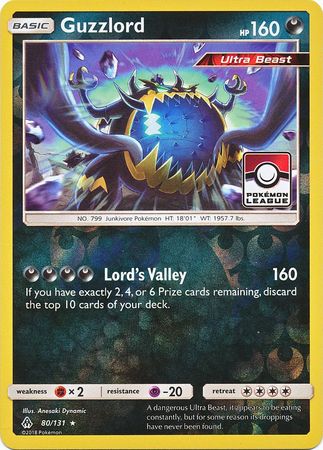Guzzlord (80/131) (League Promo) [Sun & Moon: Forbidden Light] | Exor Games Truro