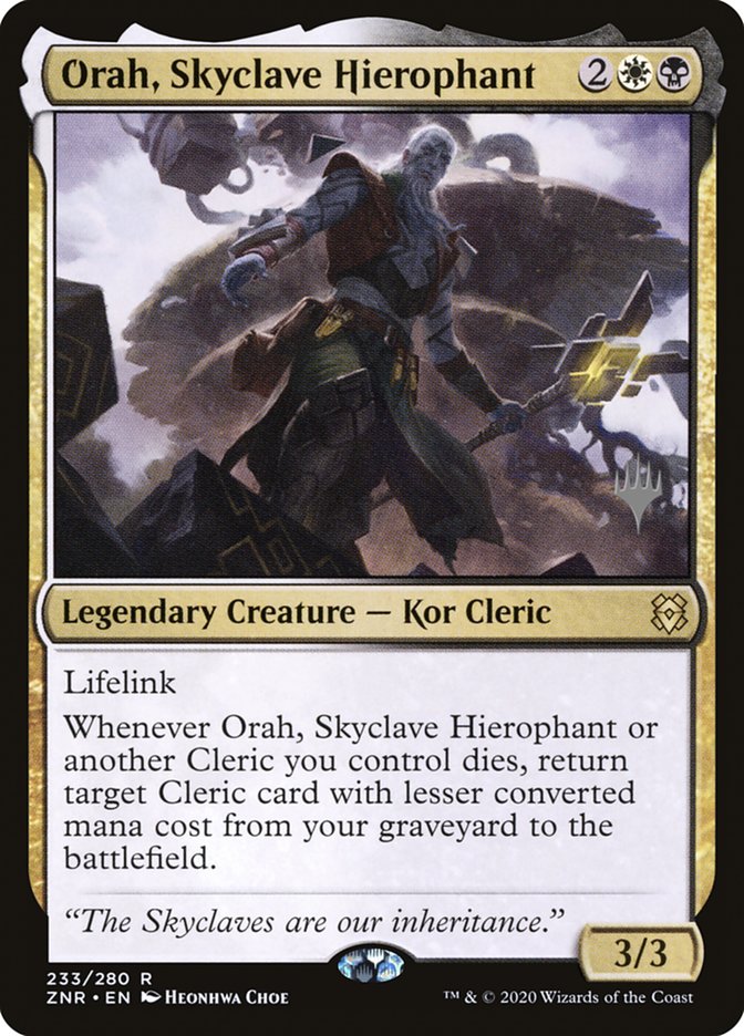 Orah, Skyclave Hierophant (Promo Pack) [Zendikar Rising Promos] | Exor Games Truro