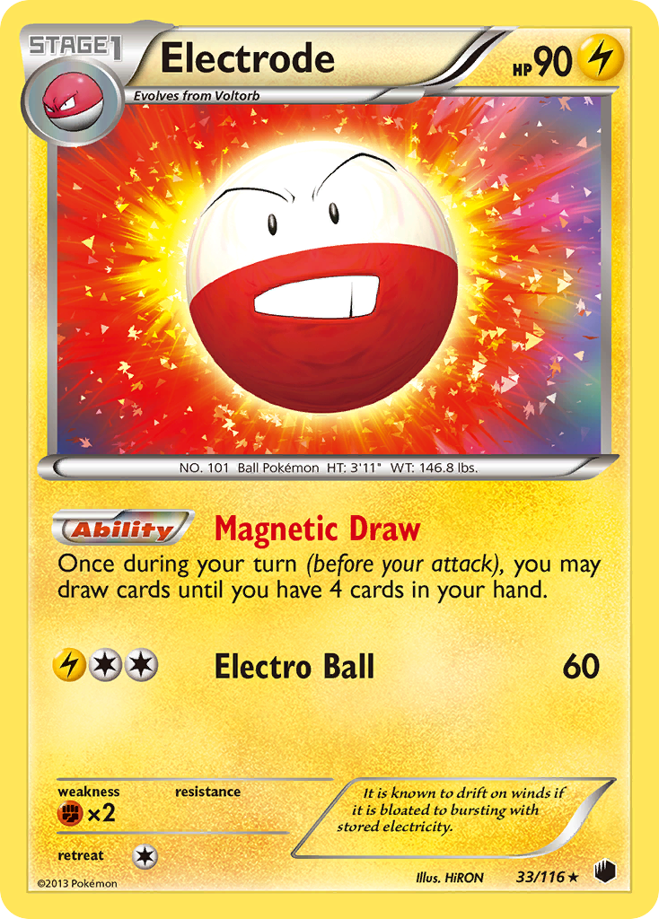 Electrode (33/116) [Black & White: Plasma Freeze] | Exor Games Truro