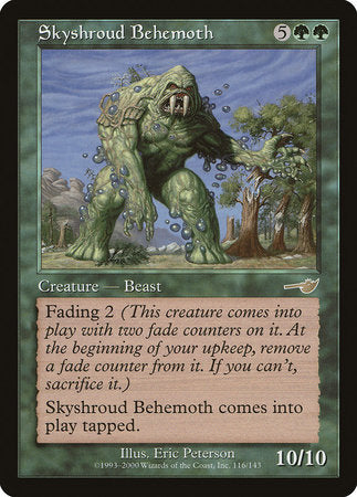 Skyshroud Behemoth [Nemesis] | Exor Games Truro