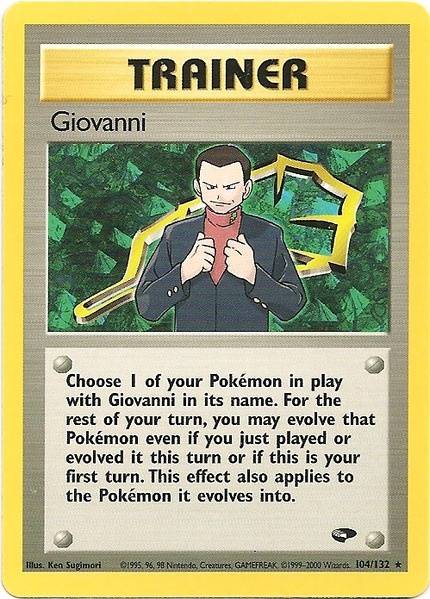 Giovanni (104/132) [Gym Challenge Unlimited] | Exor Games Truro