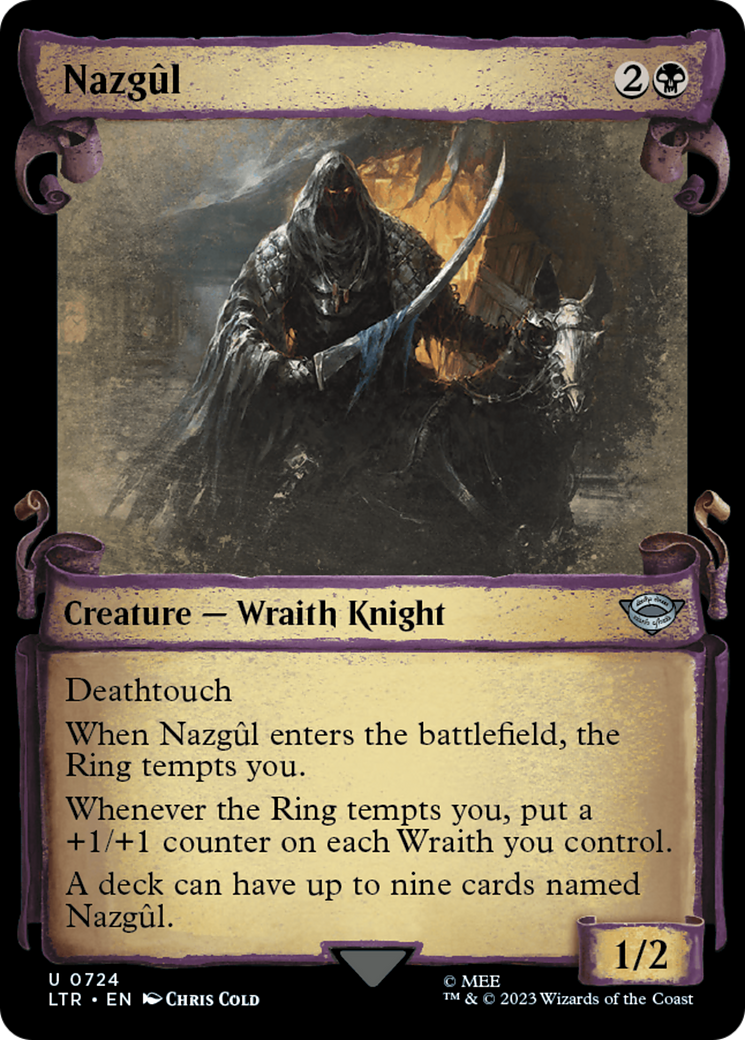 Nazgul (0724) [The Lord of the Rings: Tales of Middle-Earth Showcase Scrolls] | Exor Games Truro