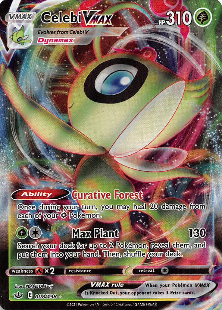 Celebi VMAX (008/198) [Sword & Shield: Chilling Reign] | Exor Games Truro