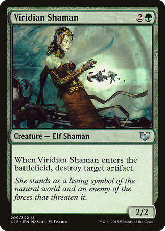 Viridian Shaman [Commander 2015] | Exor Games Truro