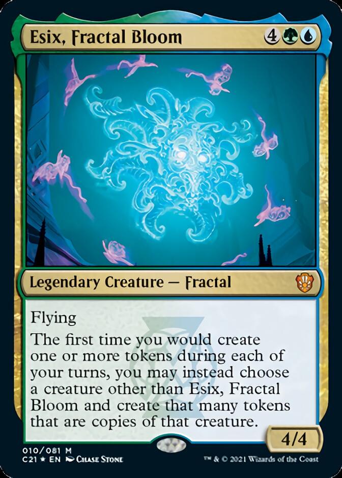 Esix, Fractal Bloom [Commander 2021] | Exor Games Truro