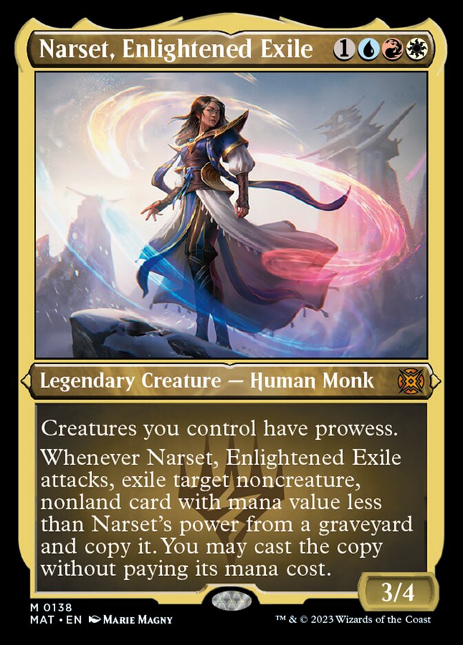 Narset, Enlightened Exile (Foil Etched) [March of the Machine: The Aftermath] | Exor Games Truro