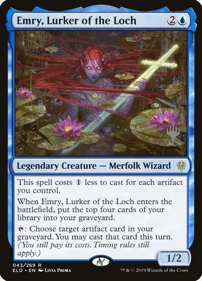 Emry, Lurker of the Loch (Promo Pack) [Throne of Eldraine Promos] | Exor Games Truro