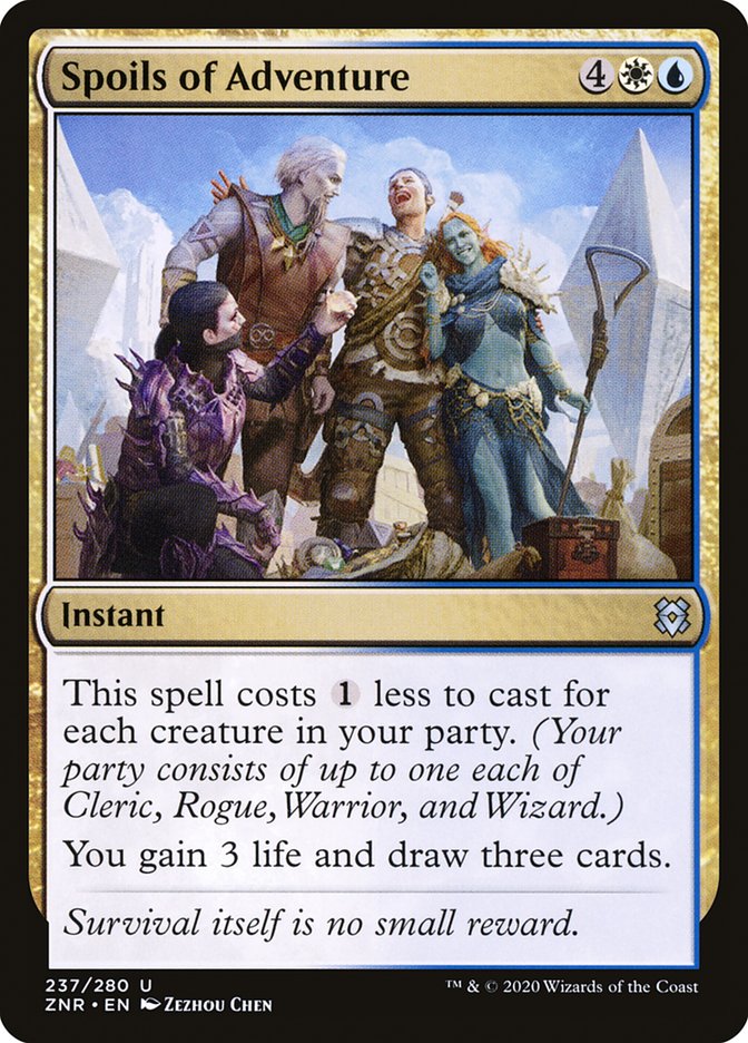 Spoils of Adventure [Zendikar Rising] | Exor Games Truro