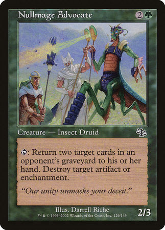 Nullmage Advocate [Judgment] | Exor Games Truro