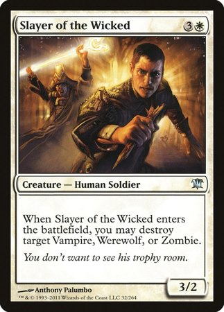 Slayer of the Wicked [Innistrad] | Exor Games Truro