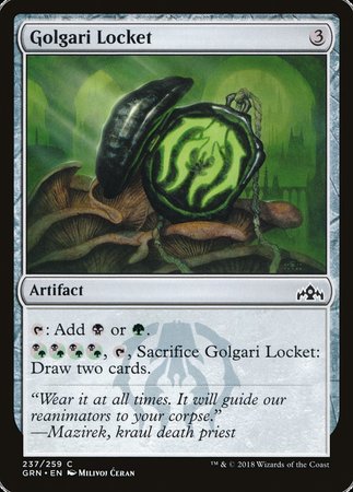 Golgari Locket [Guilds of Ravnica] | Exor Games Truro