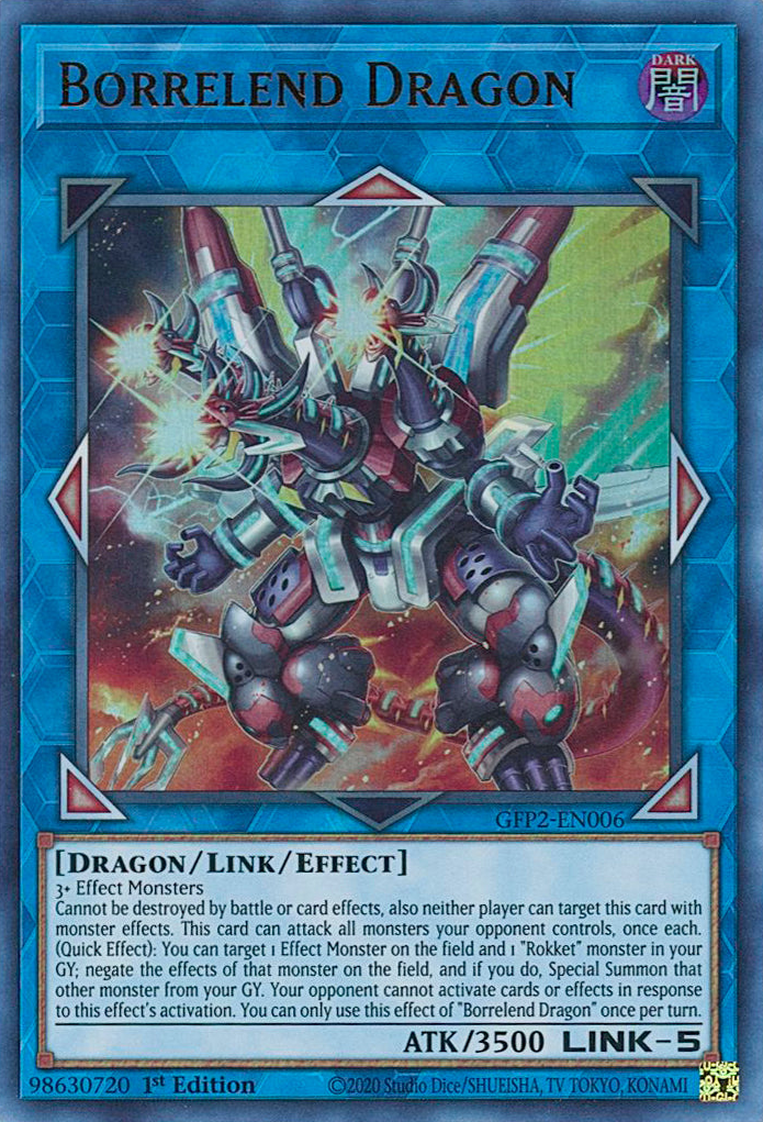 Borrelend Dragon [GFP2-EN006] Ultra Rare | Exor Games Truro