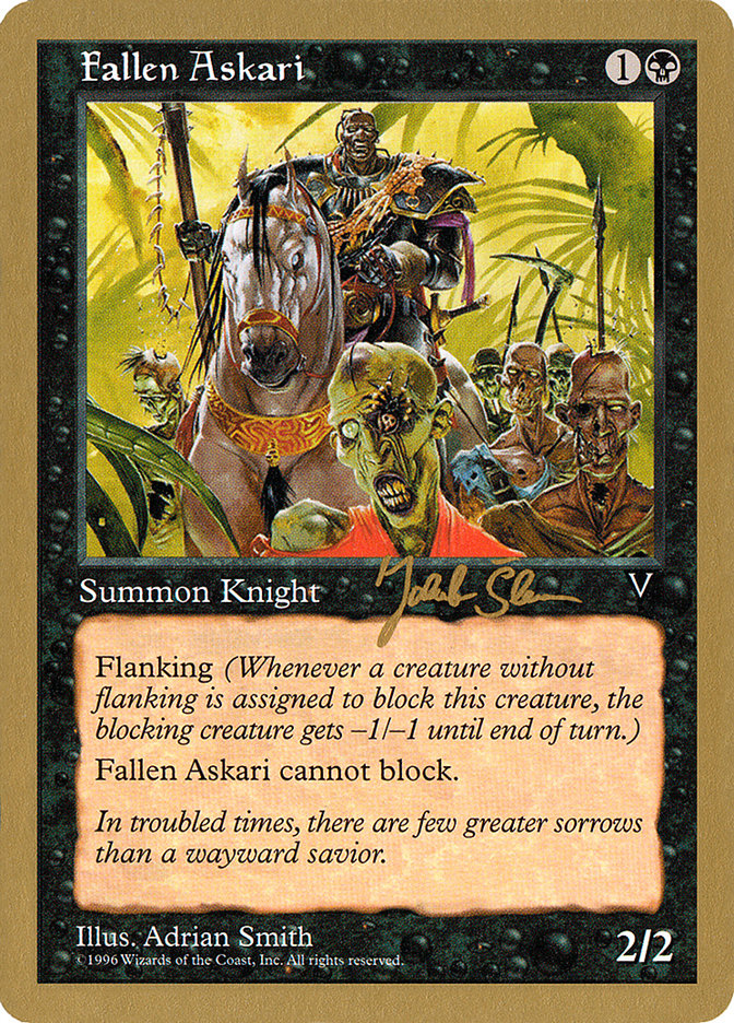 Fallen Askari (Jakub Slemr) [World Championship Decks 1997] | Exor Games Truro