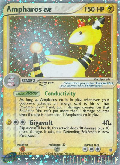 Ampharos ex (89/97) [EX: Dragon] | Exor Games Truro