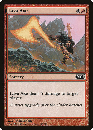 Lava Axe [Magic 2014] | Exor Games Truro