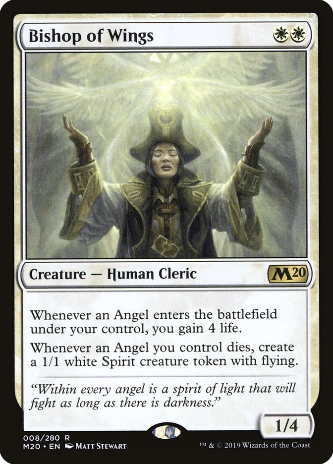 Bishop of Wings [Core Set 2020] | Exor Games Truro