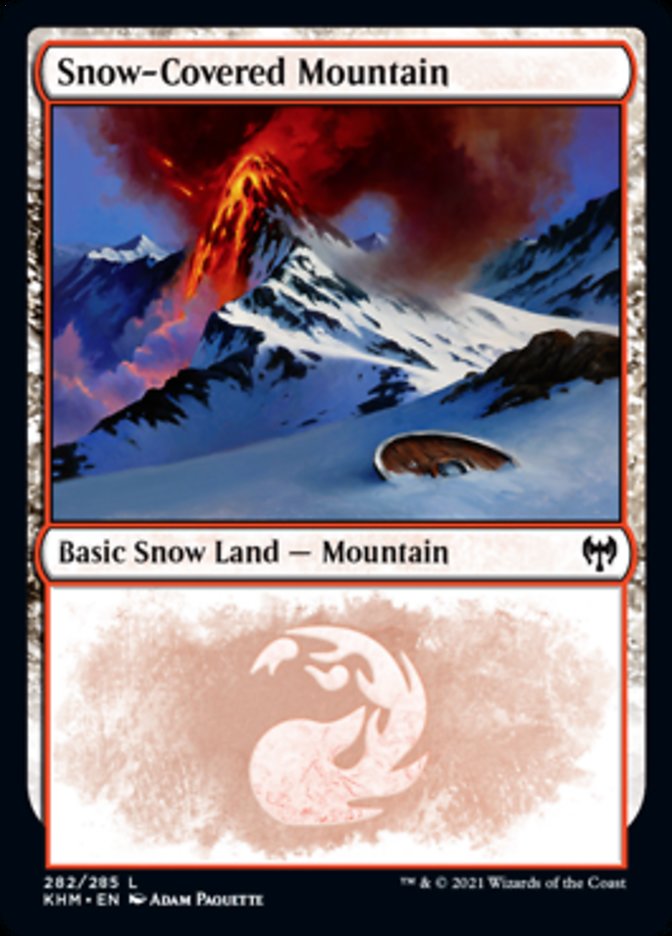 Snow-Covered Mountain (282) [Kaldheim] | Exor Games Truro