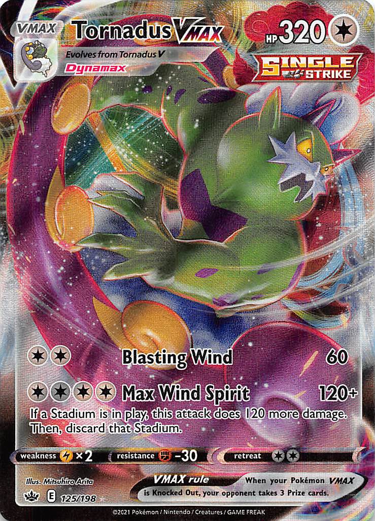 Tornadus VMAX (125/198) [Sword & Shield: Chilling Reign] | Exor Games Truro