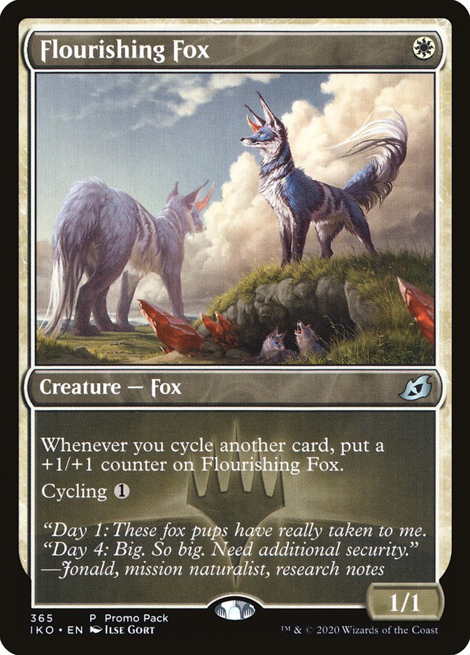 Flourishing Fox (Promo Pack) [Ikoria: Lair of Behemoths Promos] | Exor Games Truro