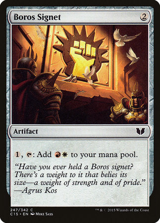 Boros Signet [Commander 2015] | Exor Games Truro