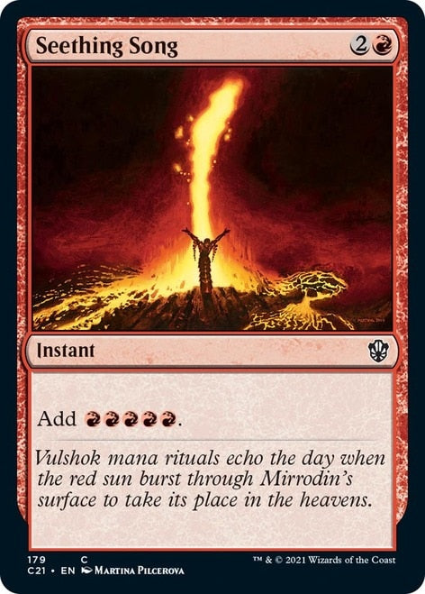 Seething Song [Commander 2021] | Exor Games Truro