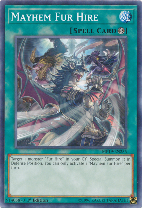 Mayhem Fur Hire [MP19-EN255] Common | Exor Games Truro