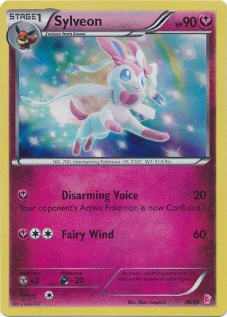 Sylveon (30/30) [XY: Trainer Kit - Sylveon] | Exor Games Truro