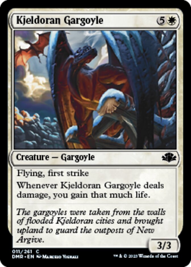 Kjeldoran Gargoyle [Dominaria Remastered] | Exor Games Truro