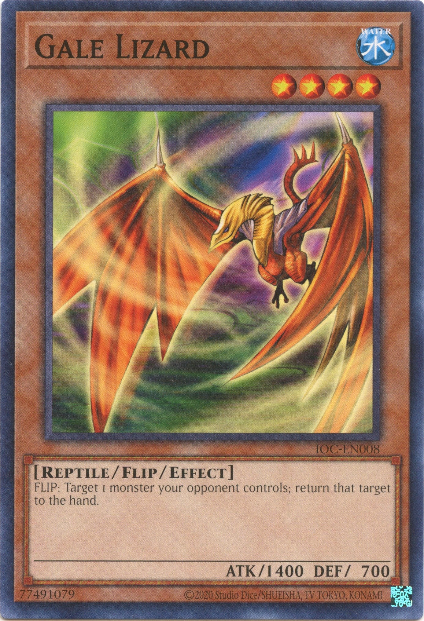 Gale Lizard (25th Anniversary) [IOC-EN008] Common | Exor Games Truro