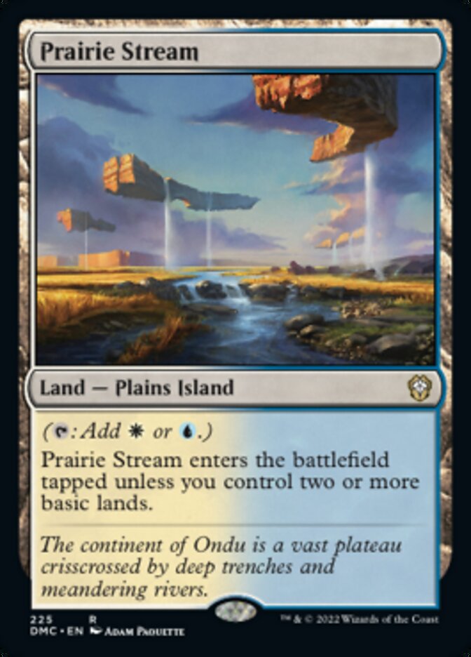 Prairie Stream [Dominaria United Commander] | Exor Games Truro