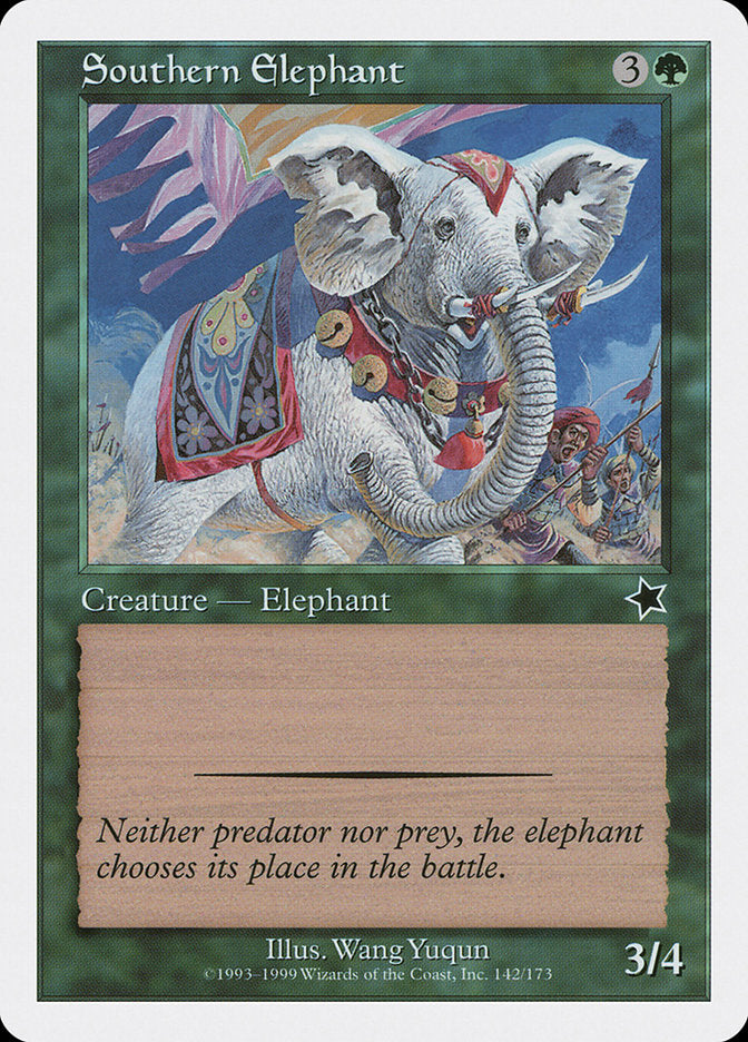 Southern Elephant [Starter 1999] | Exor Games Truro