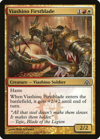 Viashino Firstblade [Dragon's Maze] | Exor Games Truro