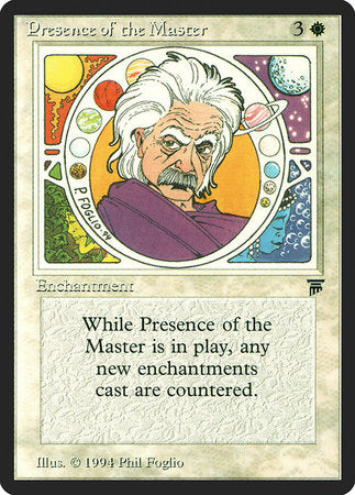 Presence of the Master [Legends] | Exor Games Truro