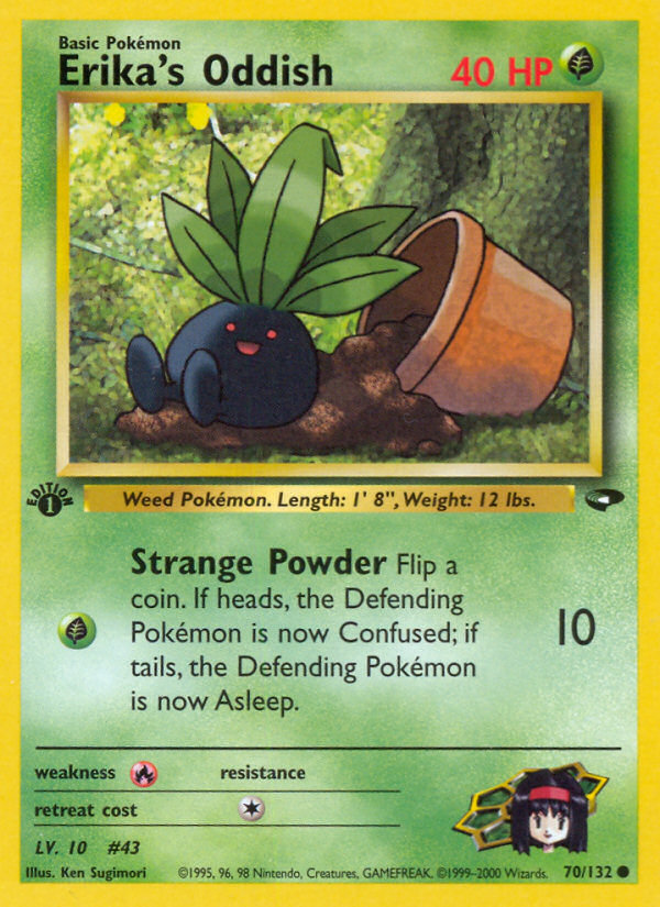 Erika's Oddish (70/132) [Gym Challenge 1st Edition] | Exor Games Truro