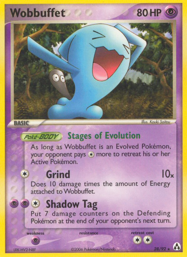 Wobbuffet (28/92) [EX: Legend Maker] | Exor Games Truro