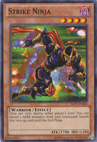 Strike Ninja [BATT-EN003] Starfoil Rare | Exor Games Truro