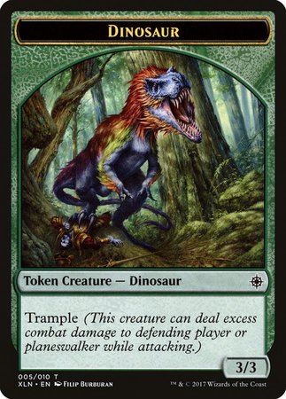 Dinosaur (005) Token [Ixalan Tokens] | Exor Games Truro