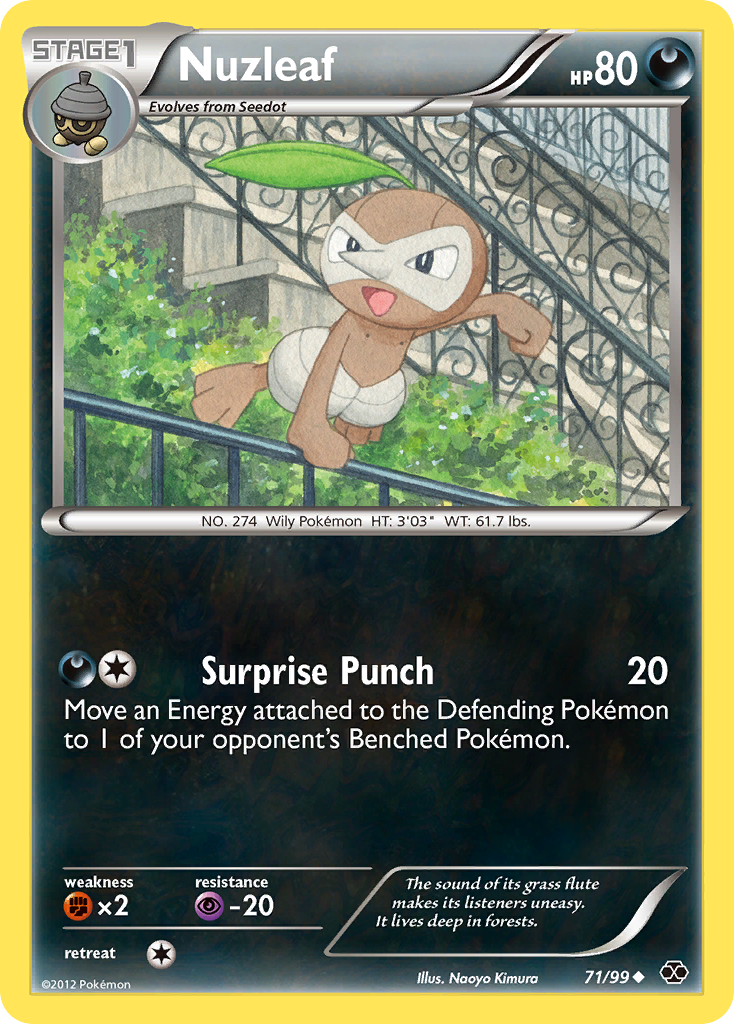 Nuzleaf (71/99) [Black & White: Next Destinies] | Exor Games Truro